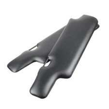 JAGUAR XJ6 SERIES 3 XJ12 SUNVISORS PAIR 1979-1992 BLACK BAC4546P