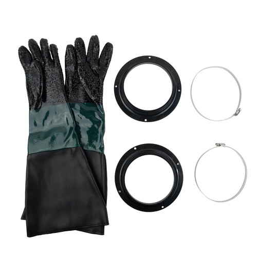 Gants sablage vert - sablage,