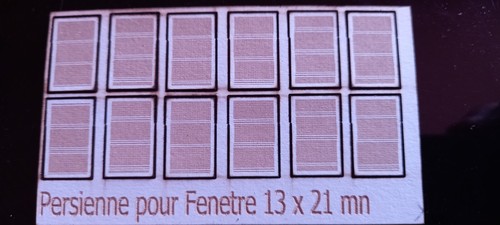 Décors persienne bâtiment - décors, ho