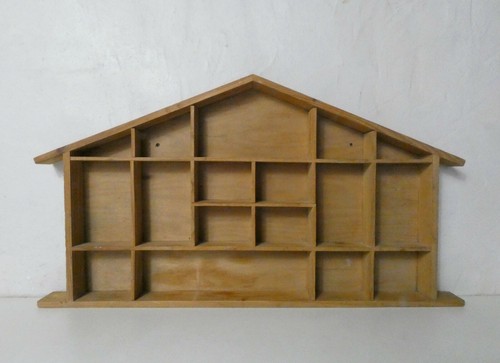 étagère maison bibelots - maison, à