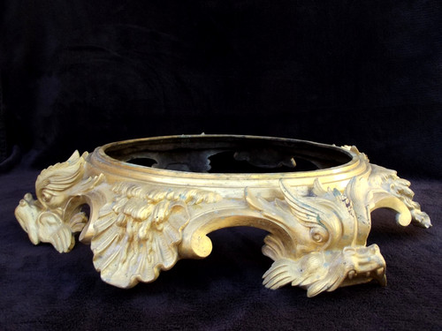 Ancien grand socle vase - ancien,
