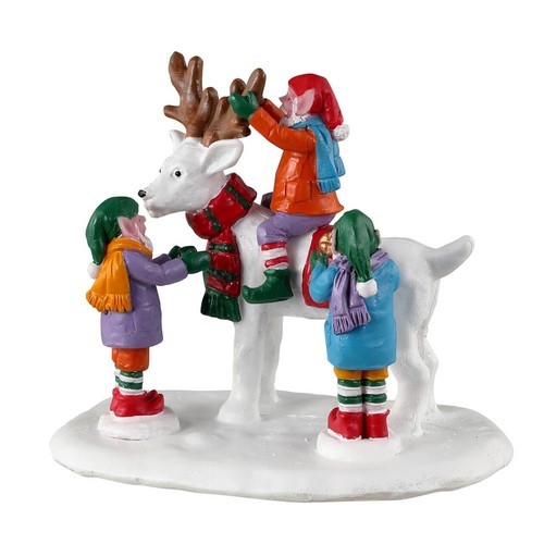 Renne bonhomme neige - renne,