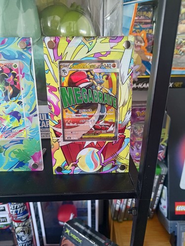 Carte pokémon méga lucario - carte, méga-lucario