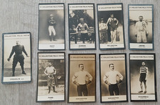 Felix Potin 1900 & 1908 Lot 9 Cards Sport Wrestling Fencing Football Rugby Card