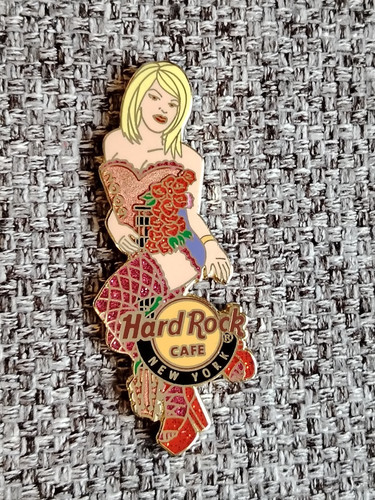 Pin girl hard rock cafe - pin,