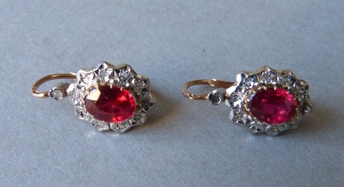Boucles oreille dormeuses - d'oreille,