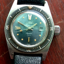 Duward Aquastar Oceanic Skin Diver 20 ATM Stainless Steel 27mm Women's Watch