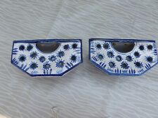 Paire de bouquetières piques