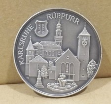 Collectible coin medal dm.5cm "Karlsruhe Rüppurr - new organ Christ König 1984"