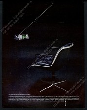 1966 Charles Pollock Chair photo Knoll Associates furniture vintage print ad