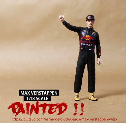 Max verstappen resin model - resin,