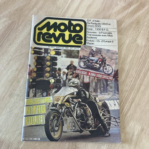 Magazine moto revue 1982 - moto,
