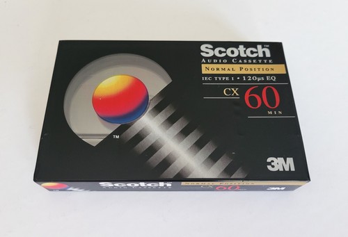 Cassette audio vierge - audio, scotch