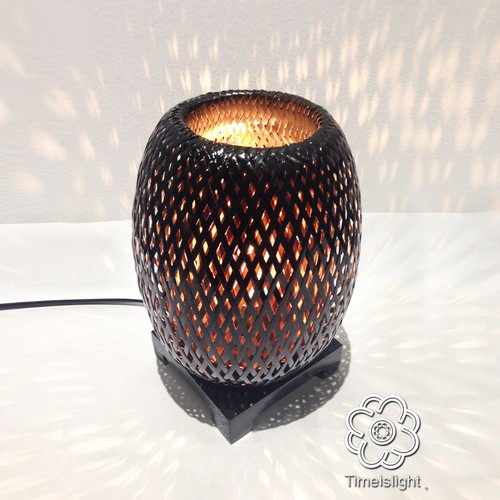 Lampe chevet bambou - de,