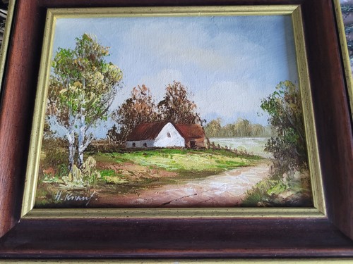 Tableau peinture ancienne - tableau,
