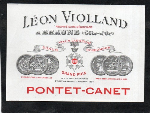 Pauillac vieille etiquette - vieille,