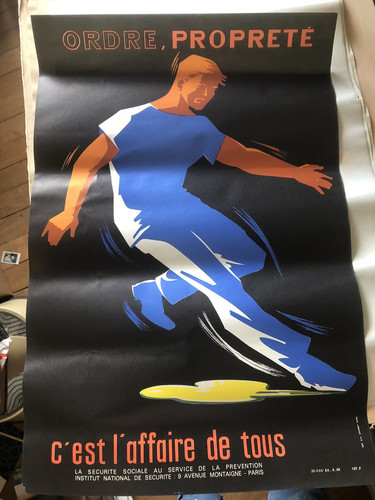 Affiche ancienne prpoprete - affiche,