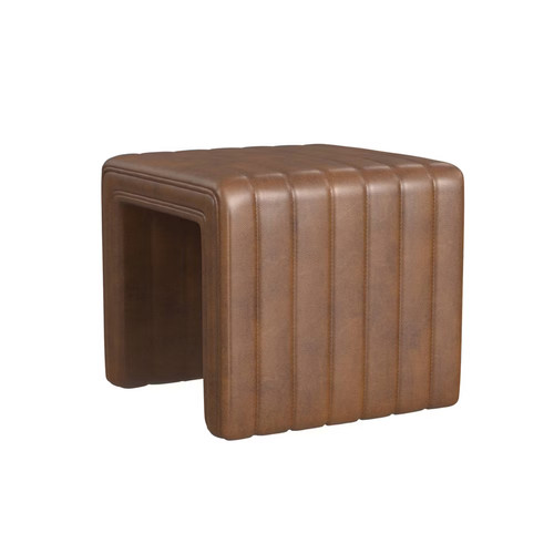 Modern channel ottoman brown - channel,