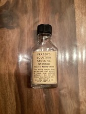 US WW2 FRAZER SOLUTION BOTTLE
