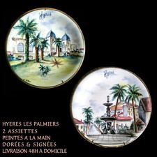 HYERES LES PALMIERS ASSIETTES