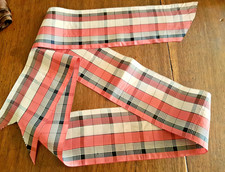 Satin ribbon early 20th century, 120 cm x 9 cm