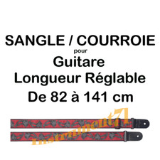 Sangle guitare nylon tisse - guitare,
