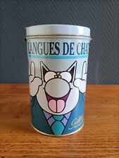 Chocolate Box/Metal Geluck Cat Tongues Box/Collectible Box/