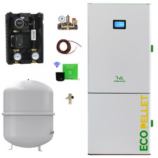 Automatique Chaudière à Pellets Rw 12 Kw Ensemble Complet Pelletanlage