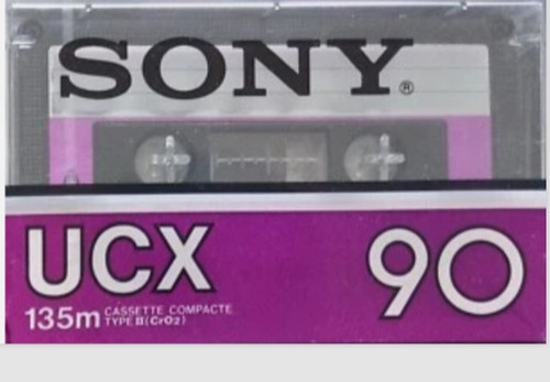 Sony ucx vintage 1982 blank - 90,