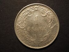 Numismatique Belgique: Pièce Argent de 1 Frank 1910 ALBERT KONIG DER BELGEN. TBE