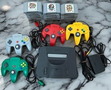 Console N64 Nintendo 64 Noire Sélection Option Bundle Used Region free from j...