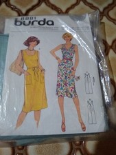 Patron BURDA de robe  t: 42 au