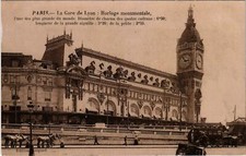 CPA PARIS 12th Gare de Lyon Monumental Clock (970686)