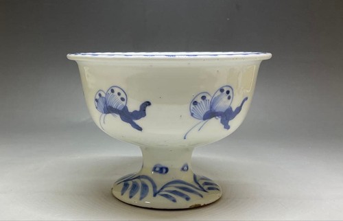 Antique imari blue white - ko,