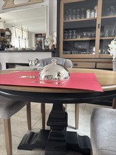 CLOCHE CHRISTOFLE HÔTEL MÉTAL ARGENTÉ TRÈS BEL ETAT 19 CM