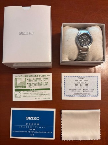 Seiko solar watch v147 - seiko,