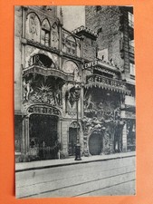 Old postcard Paris cabarets twins of Montmartre l'enfer, Le CIEL 53 comic book of CLICHY facade