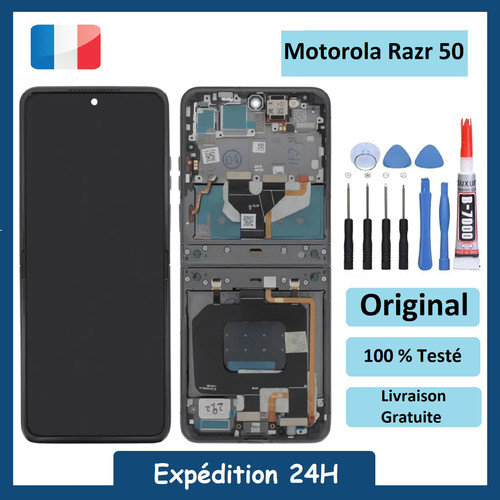 Ecran complet noir - ecran, motorola