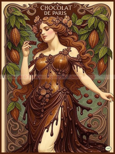 Affiche vintage illustrée - affiche,