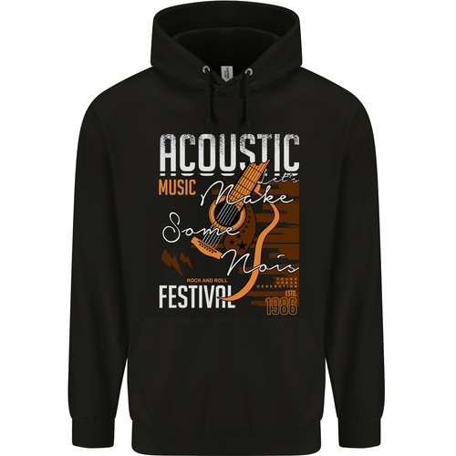 Hoodie enfant guitare country - guitare,