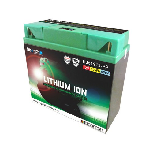 Batterie moto lithium skyrich - batterie,
