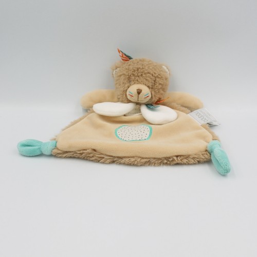 Doudou compagnie plat ours - compagnie,