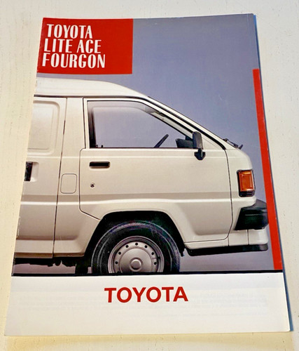 Brochure vente toyota - brochure, de