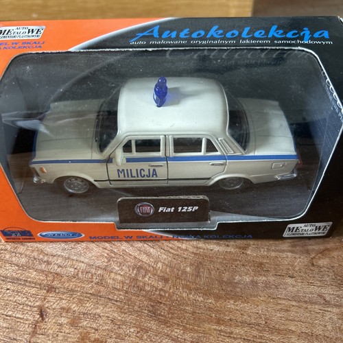 Fiat 125 welly pologne - fiat, avec