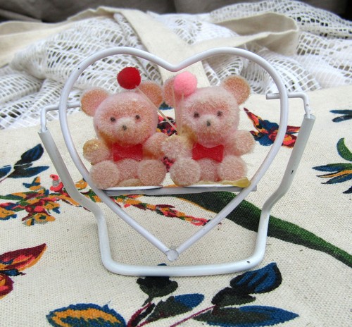 Bibelot vintage oursons sur - bibelot,