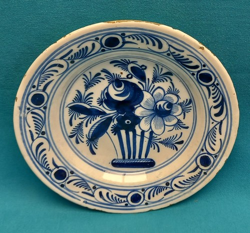 Xviii assiette creuse - creuse, en