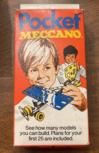 Vintage 1974 pocket meccano - vintage,