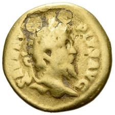 Septimius Severus (r. 193-211 AD) Roman Gold Aureus, Indian Issue, Dynastic Type