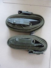 RARE PAIRE DE SANGLES DE PACKBOARD US WW2 DATÉES 1944 ! casque américain medic
