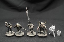 Pre-Loved Renegade Militia Cult Command Squad Forge World OOP 40k | Warmodels.co